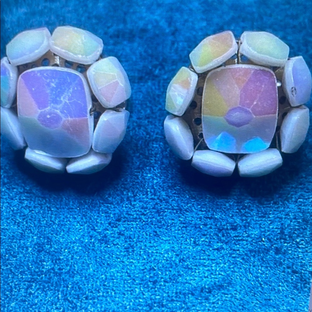 Elegant Multicolor Stud Earrings